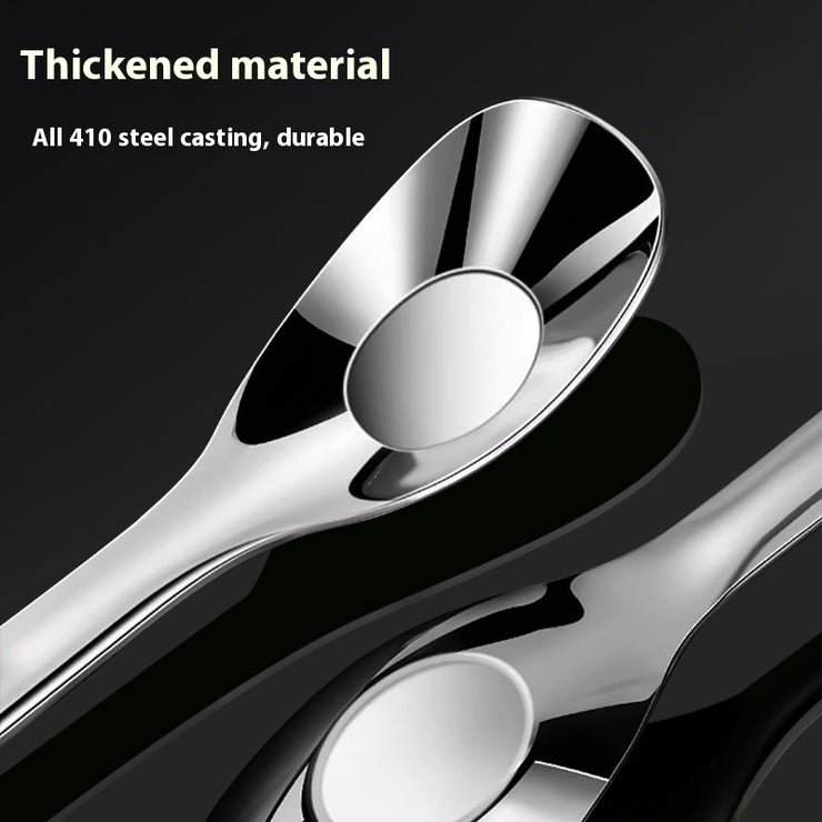 Stainless Steel Spoon 410 Baby Feeding Eating Spoon Household Soup Spoon