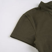 T-shirt Polo Collar Slim Casual Top And Bottoming Shirt