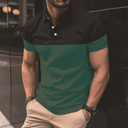 Men's Casual Polo Shirt T-shirt Top